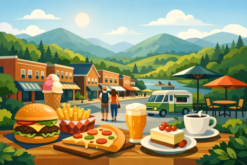West Jefferson NC Food Tour for a Full Downtown Day
